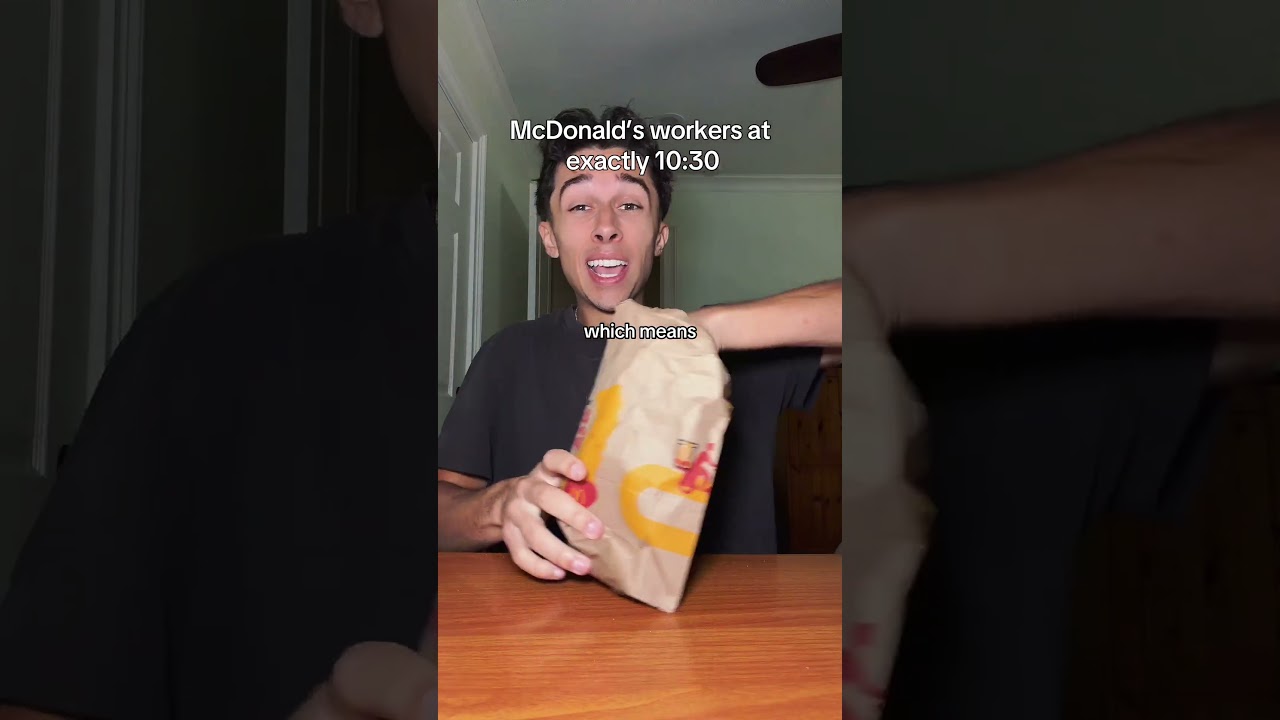 McDonald’s workers at 10:30.. 🍔😭 #relatablestories #comedy #funnymemes