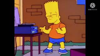Bart simpson dancing
