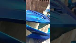 Hasil Repaint Dengan Pilox Samurai Marine Blue