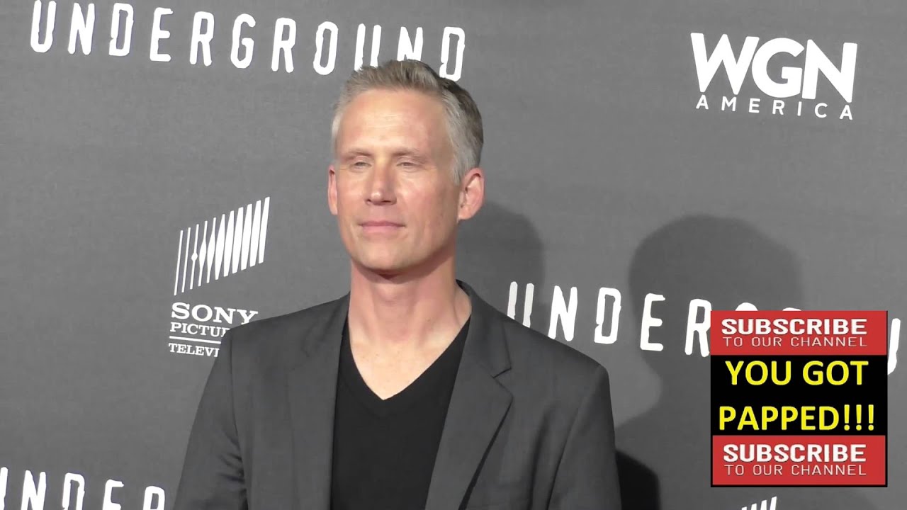 Reed Diamond at the WGN America's Underground World Premiere at Ace ...