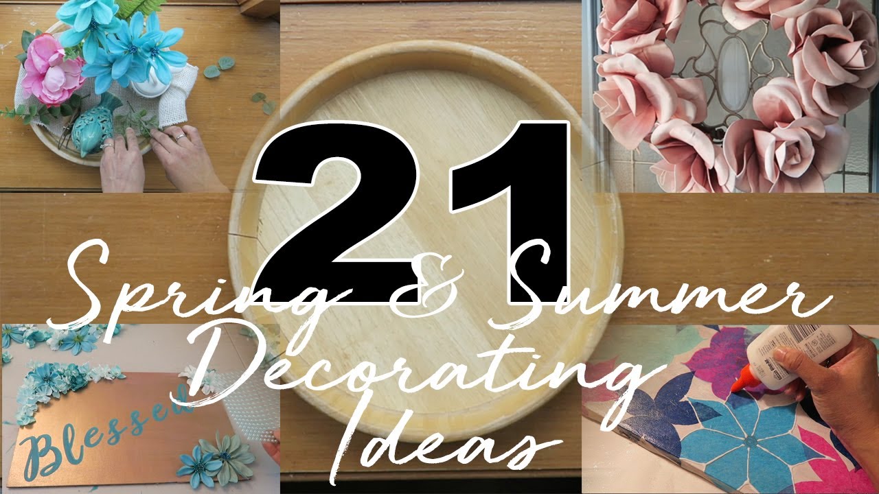 21 High End Decorating Ideas for Spring and Summer - YouTube