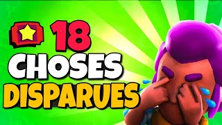 18 choses DISPARUES de Brawl Stars !