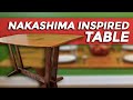 My Hardest Build Yet - Nakashima Inspired Table