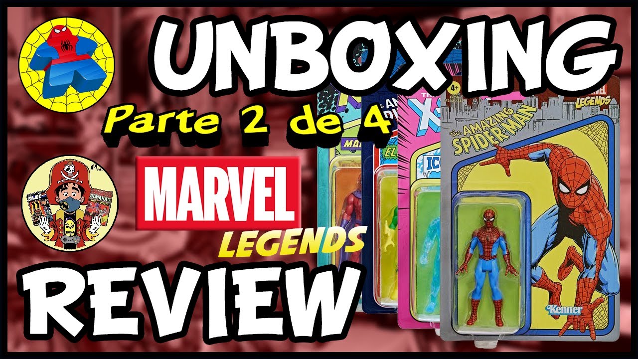 Hasbro lanzará nueva línea de figuras Marvel Legends Retro