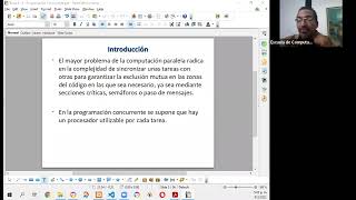 Clase Programación Concurrente - Prof Robinson