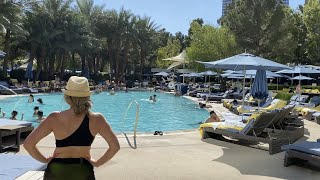 Sky Pool at Aria in Las Vegas