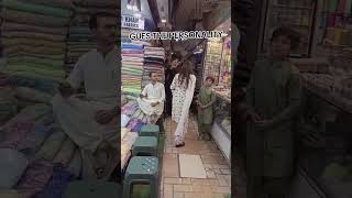 . Exclusive Mahira Khan In Local Market