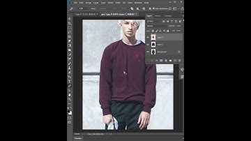 Attach Texture To Shirt #Shorts #Photoshop Photoshop - Tutorial