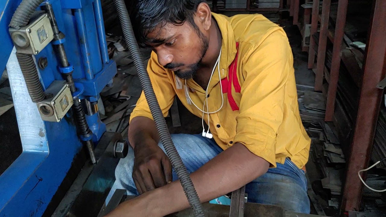 Perforated Sheet Cutting, Jali, Circle shape, Used in Oil tank filter.