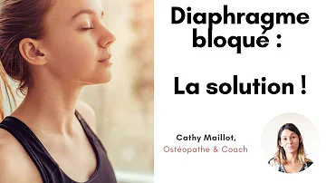 Comment savoir si son diaphragme est bloqué ?