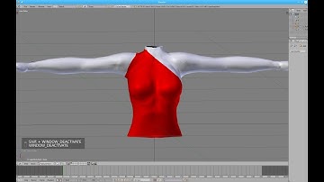 #10 Using gimp and blender cycles render to create a Second Life shirt