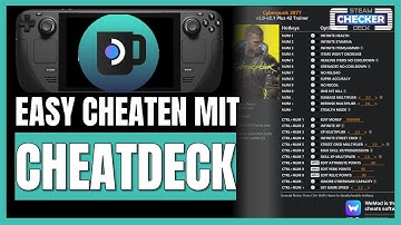 CHEATDECK | Trainer & Cheats ganz easy auf dem Steam Deck (OLED) mit diesen Decky Plugin! | TUTORIAL