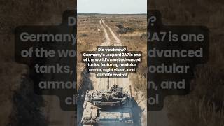 Leopard 2A7: World's Smartest Tank with 5km Target Lock &amp; Extreme Precision #youtubeshorts #army