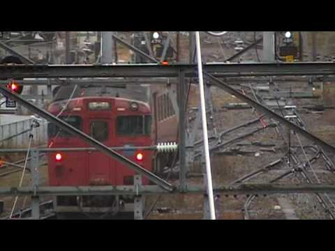 JR豊岡駅を発車するキハ47　浜坂行き