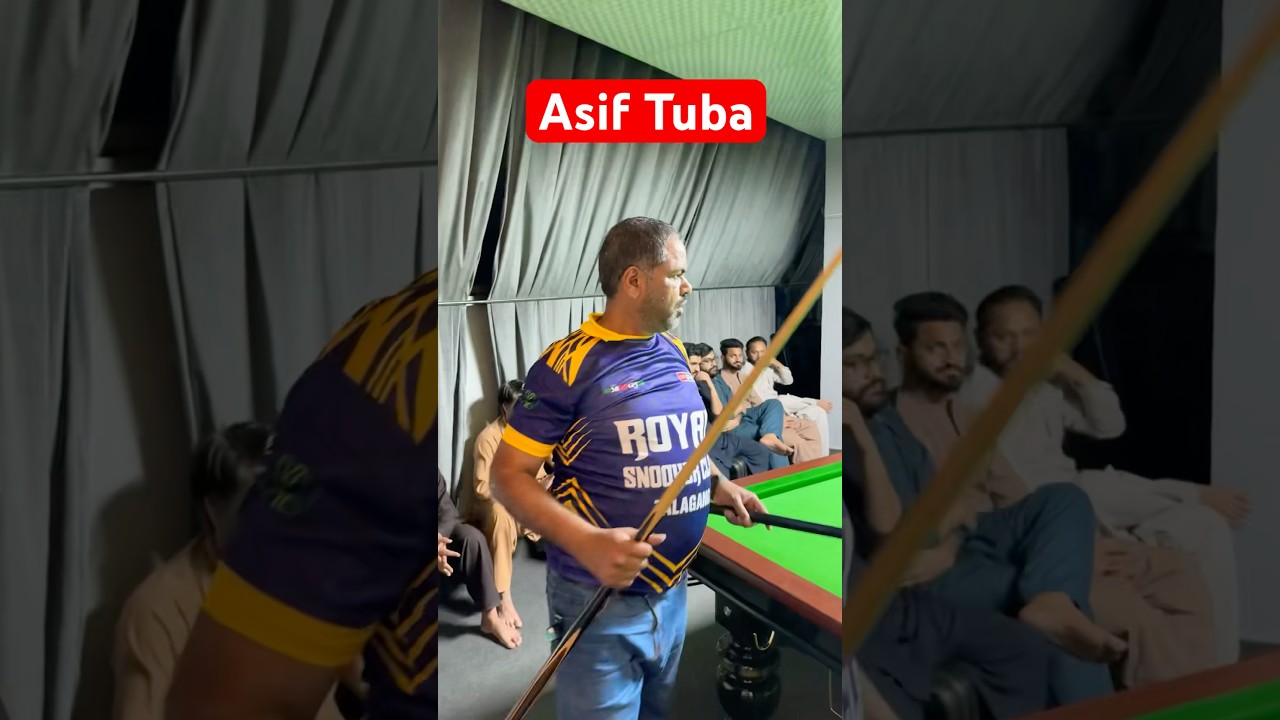 First time in the history of talagang. Snooker event 