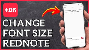 How to Change FONT SIZE On RedNote | RedNote Tutorial