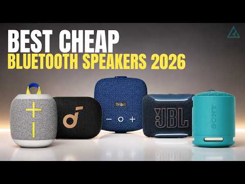 [Top 5] Best Cheap Bluetooth Speakers 2026 - Budget Portable Speakers