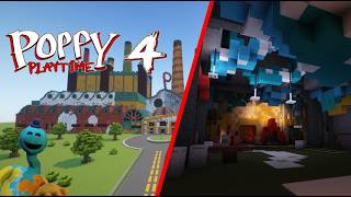 I am building ALL of POPPY PLAYTIME in MINECRAFT (Chapter 4 /Part 1)