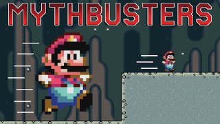 Is Mega Mario Faster Than Small Mario? - Mario Multiverse Mythbusters [#2]