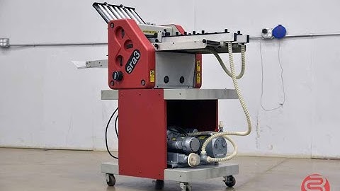 Challenge SRA3 Air Feed Paper Folder