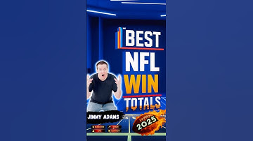 🏈NFL 2025 Season Win Totals Picks and Predictions! Best Football Over and Under Bets!