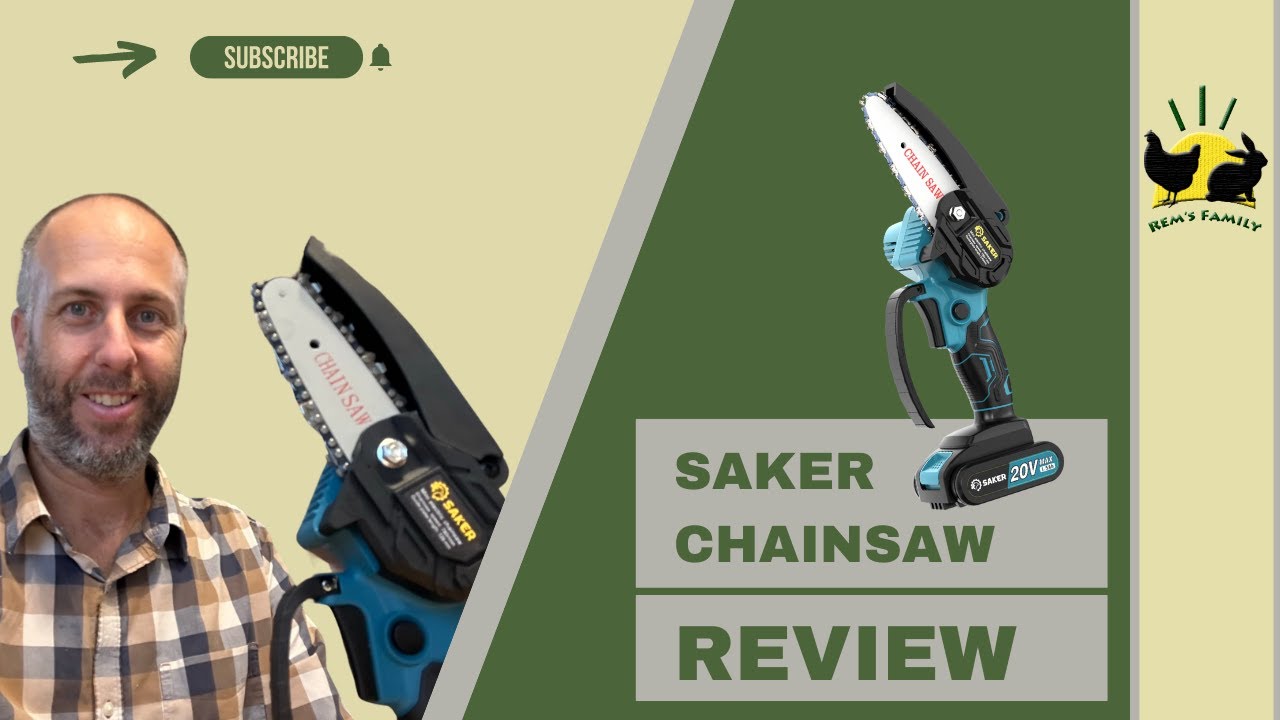 Saker Mini Electric Chainsaw - PUT TO THE TEST - Unboxing & Review 