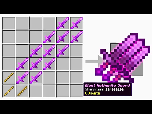 Everyone's been making netherite sword retextures, so I made a 300