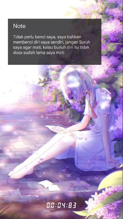jangan suruh saya agar mati, kalau bunuh diri itu tidak dosa, sudah lama saya mati:) | Story Wa Sad