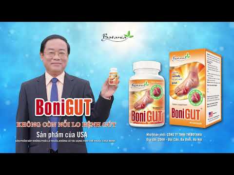 TVC BoniGut - Không còn nỗi lo bệnh gút