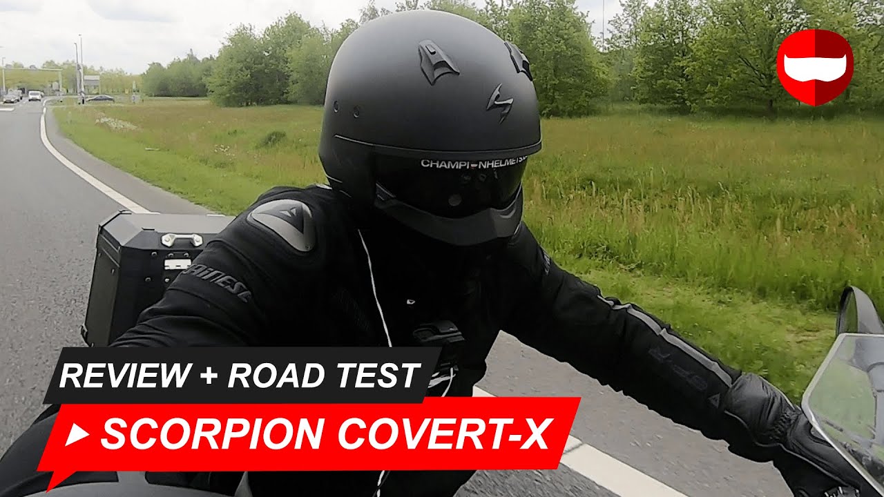 CASQUE SCORPION STREET FIGHT COVERT-X