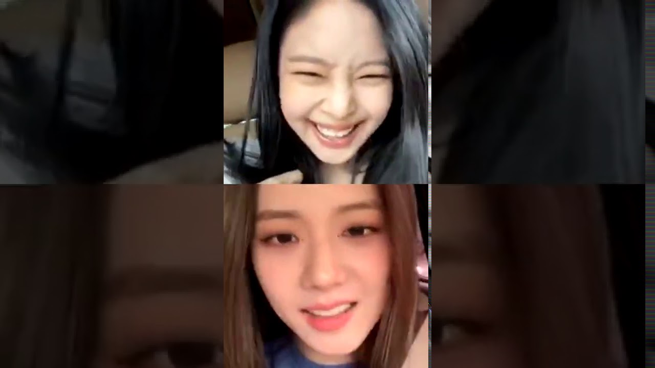 BLACKPINK JENNIE INSTAGRAM LIVE ( FULL )  With Jisoo Rose Lisa Yeri - After Inkigayo