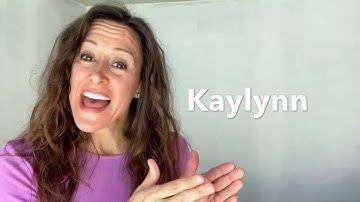 Learn to Spell KAYLYNN Toddler Song | Learn to Talk with Patty Shukla