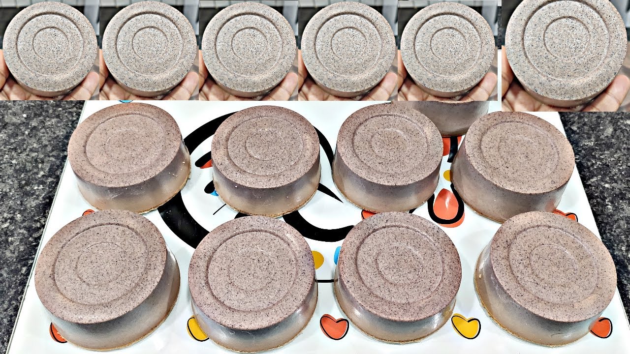 COMO FAZER SABONETE DE CRAVO E CANELA SUPER DURO SEM SODA PERFUMADO E ECONOMICO/ RENDE 18 UNIDADES