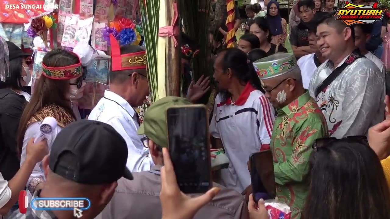 KARUNGUT TANDAK TIMANG~ BY RISNA L AGAN ~ DALAM RANGKA ACARA SYUKURAN BPK KADES SUNGAI UBAR