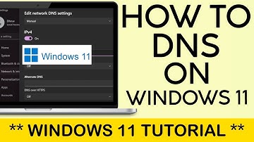 How to Change DNS On Windows 11~ Windows 11 TUTORIAL  2025