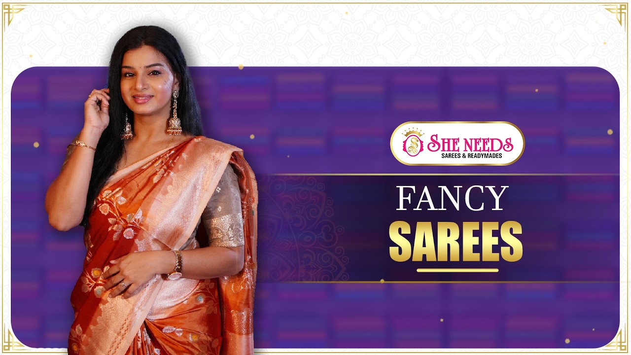Изысканные сари ✨💃 | Стильная и модная коллекция | She Needs Saree World