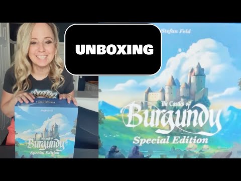 Unboxing Castles of Burgundy Special Edition