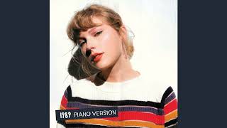 Taylor Swift - Slut! (Piano Version)