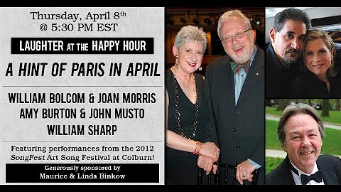 Laughter at the Happy Hour: A Hint of Paris in April