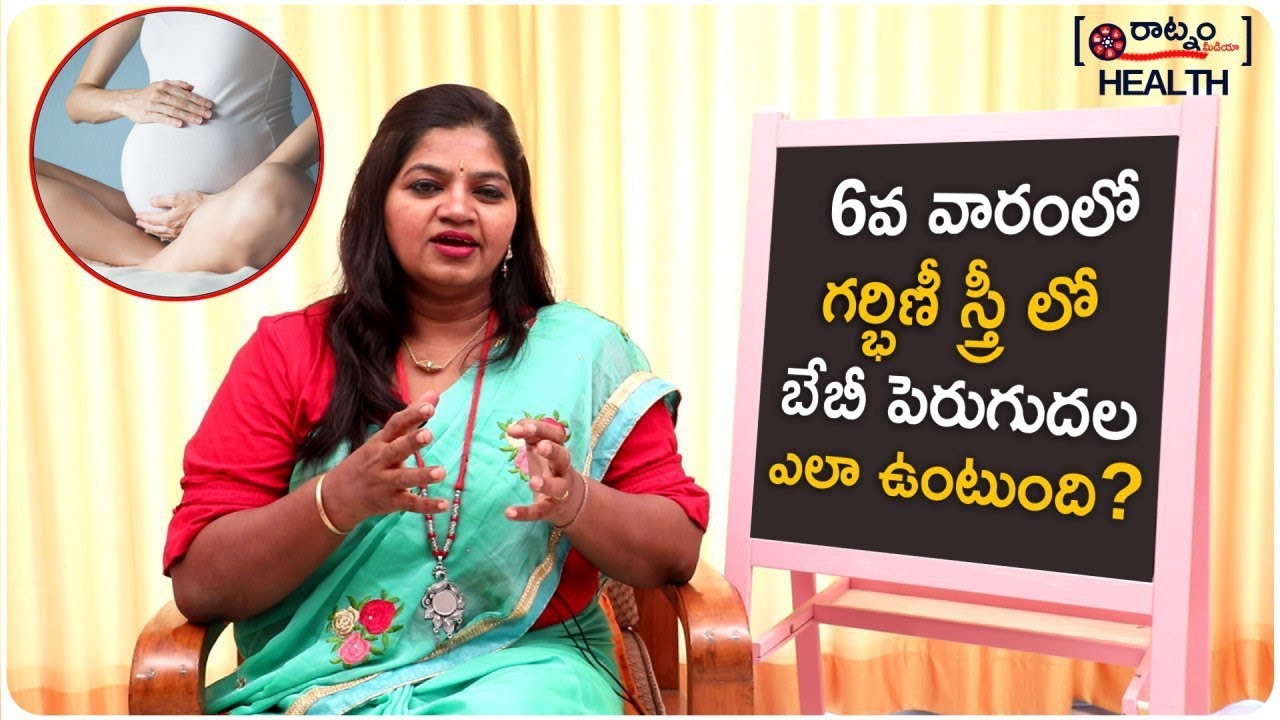 6వ వారంలో గర్బిణీ స్త్రీ లో బేబీ పెరుగుదల ఎలా ఉంటుంది? | Baby Growth in the 6th Week Pregnant Woman