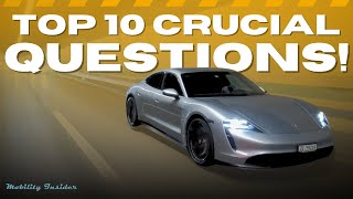 Top 10 Crucial Questions About Buying a Used Porsche Taycan Answered!