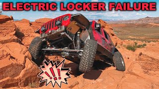 ELECTRIC LOCKER FAILURE ON OUR JEEP! What Happened?!