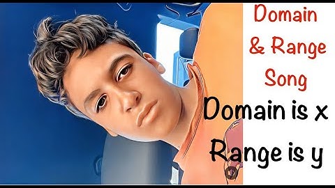 The Domain and Range Song by Omar.