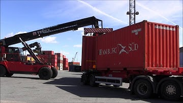 Container reach stackers