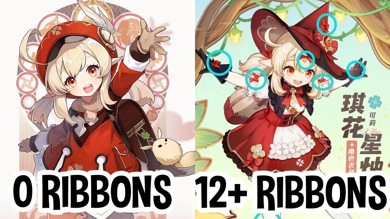 Why does Klee have so many ribbons?? YouTube