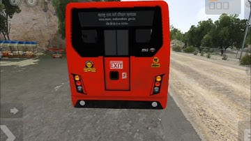 Msrtc new EICHER MG BS6   Indian Indonesia simulator mod for bussi livery skin
