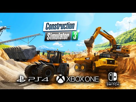 CONSTRUCTION SIMULATOR 3 PS4 | CONHEÇA O GAME | PRIMEIRAS IMPRESSÕES ...