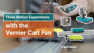 Motion Three Ways: Experiments with the New Vernier Cart Fan