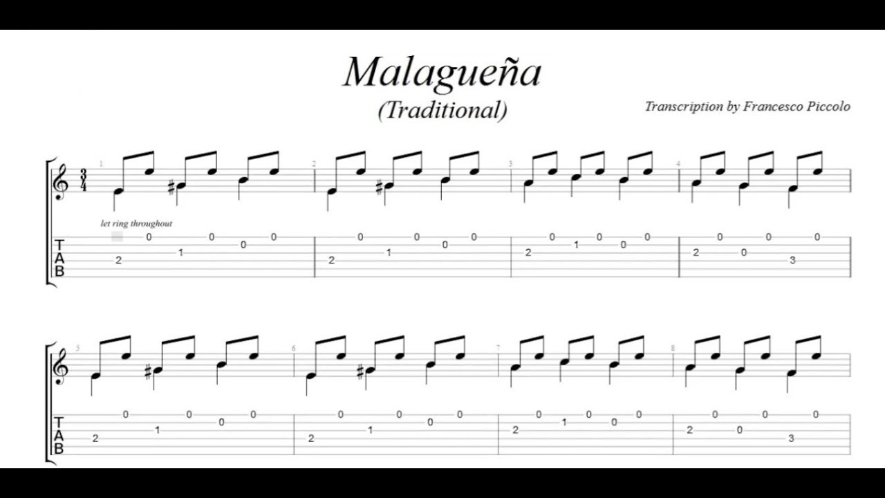 Free Flamenco Guitar Lesson - Buleria Falseta 1 - Free Tabs