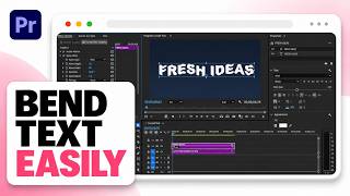Full How to Curve Text in Premiere Pro (Design Better Titles) Update
